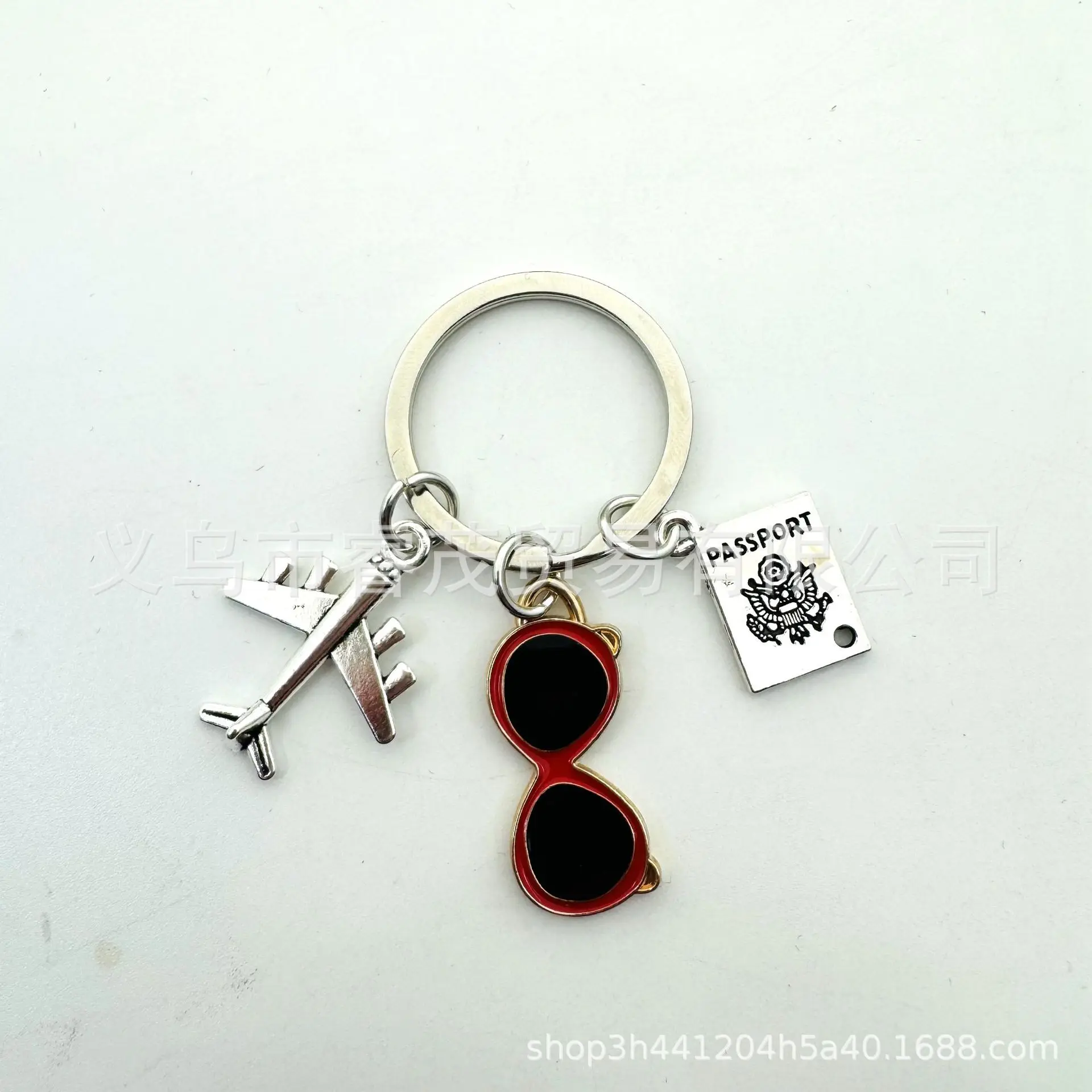 pilot keychain 3D Airplane Model Metal Keychain For Adults, Pilot Gift Keyring Car Accessory Campus Decor