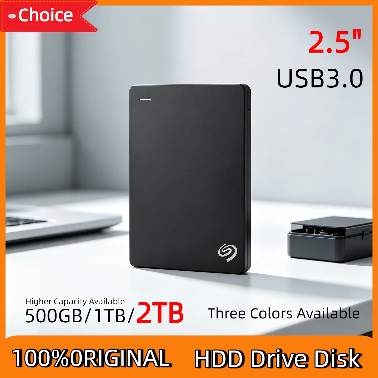 

OEM For Seagate 2.5 Inch Portable External USB 3.0 Hard Drive Ultra High Speed Expansion Storage For Laptop PC Notebook Studio