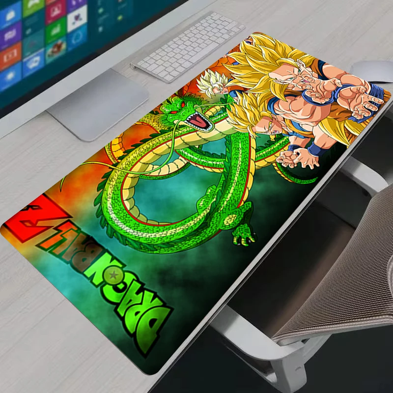 D‑Dragon Ball Mousepad Keyboard Computer Office Table Mats XXL Rubber Anti‑slip Gaming Keyboard Mat Desktop Supplies
