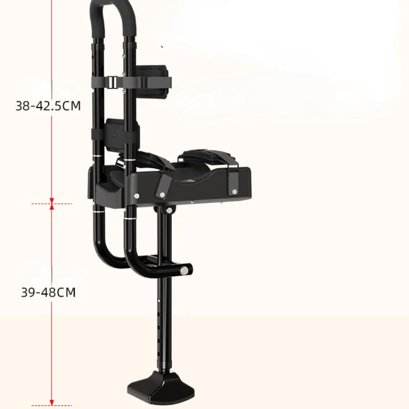 Ankle Fracture Support Disability Leg Crutches Ankle Injury Retractable Crutches Non-slip Stable Rehabilitation Walkers