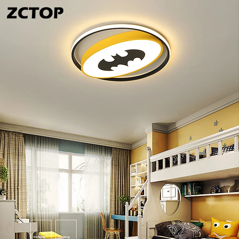 Modern Led Ceiling Lights Children\'s Lamp For Home Children Room Study Room Kids Baby Room Cartoon Ceiling Lamps Fixtures AC110V