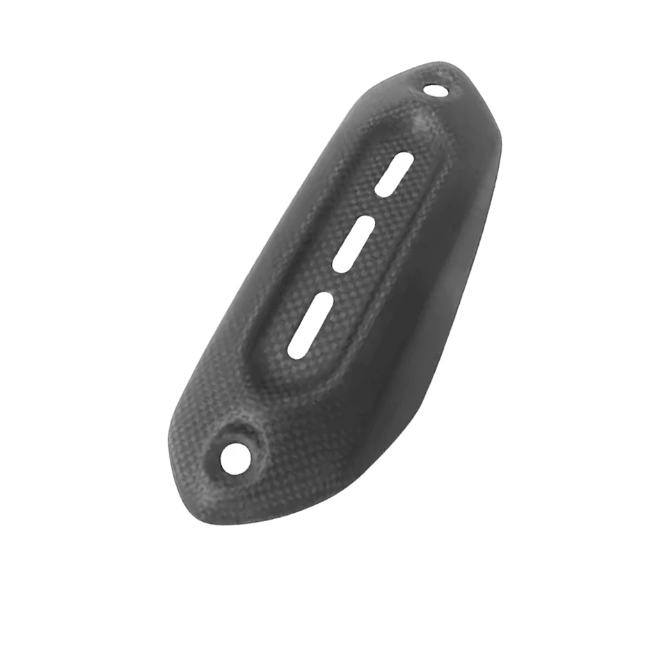 MOTO4U Real Carbon Fiber Exhaust Heat Shield Cover Guard Matt For Ducati Hypermotard 821 939 950