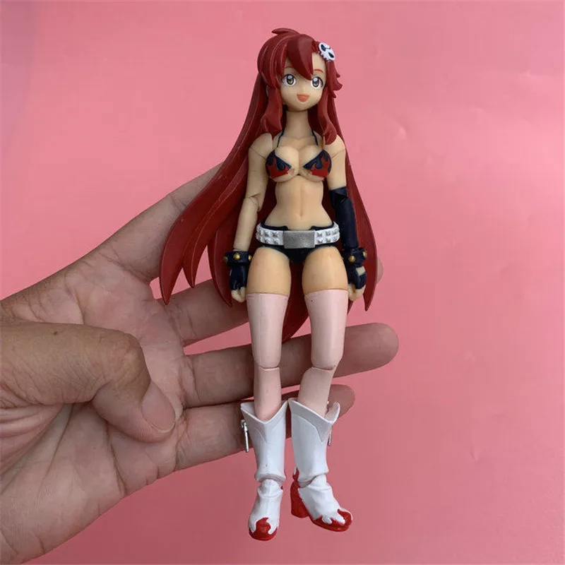 Figura de acción de dibujos animados de 16 cm, Tengen Toppa YOKO, muñeco de PVC duro, colección infantil, modelo Gurren, juguete.