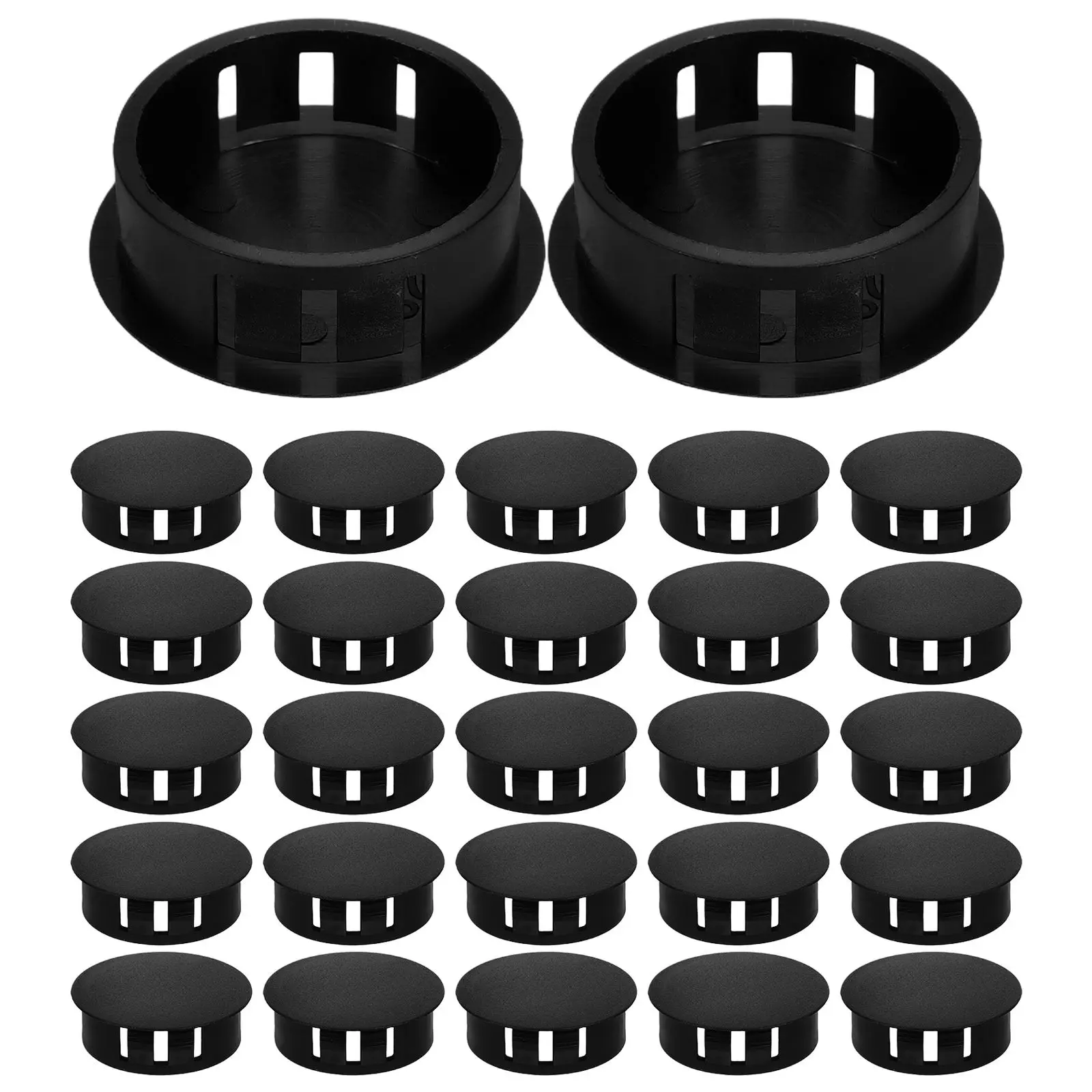 

30 Pcs Furniture Hole Covers Drill Caps Plugs Plastic Inserts Ceramic Tile Screw Sealing Material Versatile Use Home