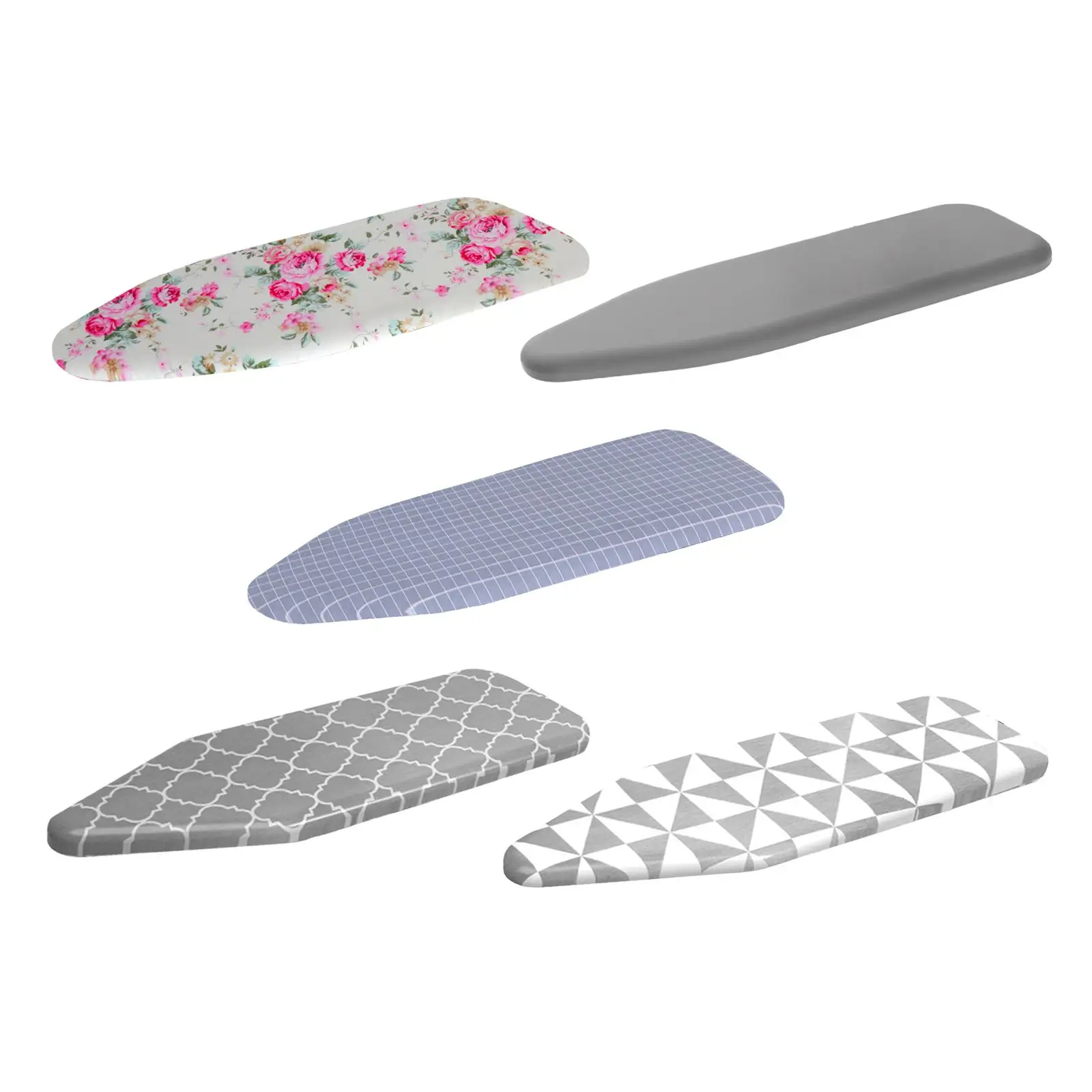 Ironing Board Cover Durable Breathable Thickened Heat Retaining Printing Ironing Board Cover for Living Household Travel