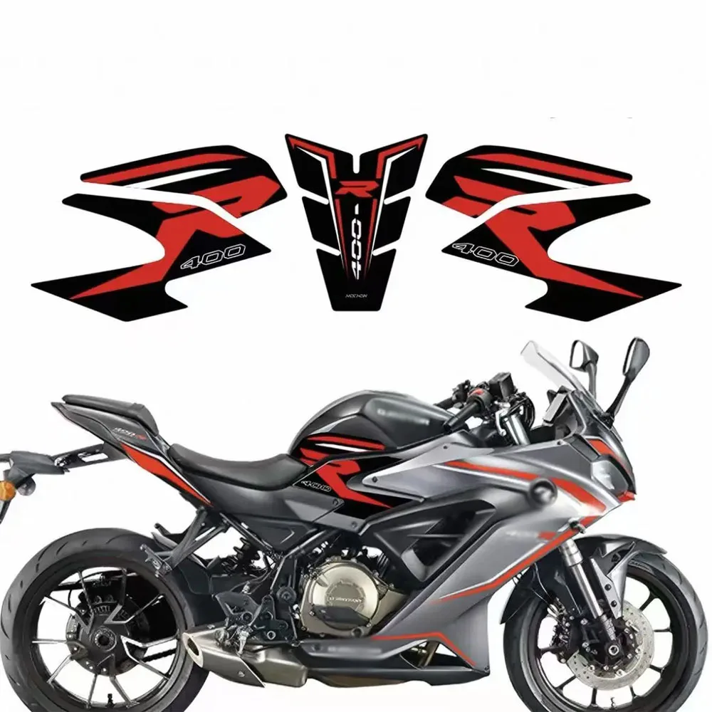 

For QJ Motor QJMOTO SRK400 400SRK SRK 400 Motorcycle Tank Pad Fuel Fueltank Protection Stickers