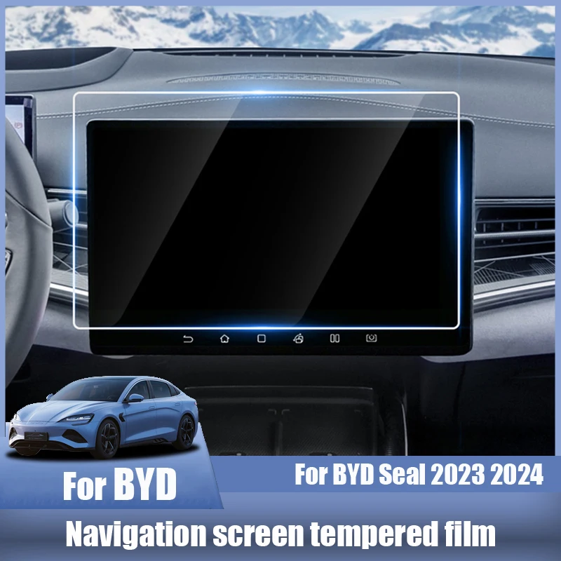 For BYD Seal 2023 2024 High definition navigation Instrument screen tempered film Automotive interior modification