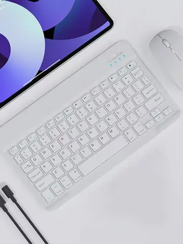 2025 New Bluetooth Wireless Keyboard Mouse For IOS Android Windows Tablet For iPad Mini Pro Keyboard Multi functional operation