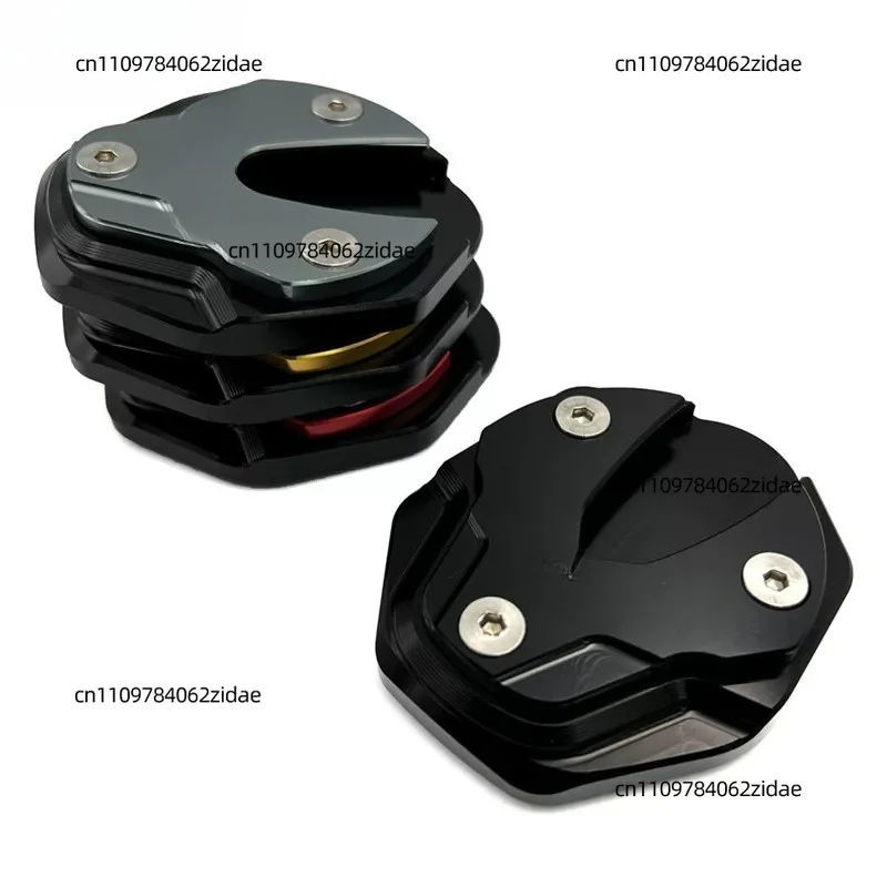 For CNC Aluminum Kickstand Enlarger Side Stand Extension Pad for Honda Rebel500 CM500 CM300