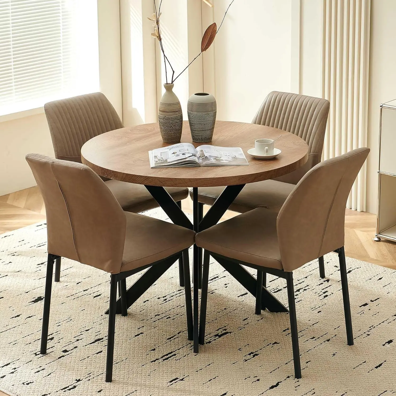 37" Round Dining Ta… - image