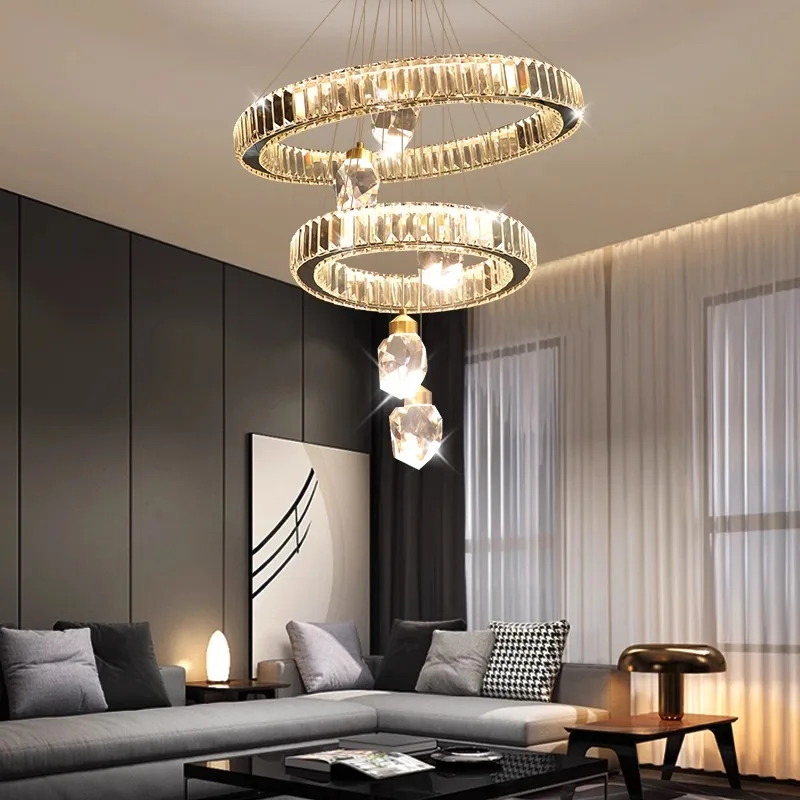 

Modern crystal chandeliers indoor lighting Ceiling lamp hanging lights led chandeliers for the living room indoor lighting