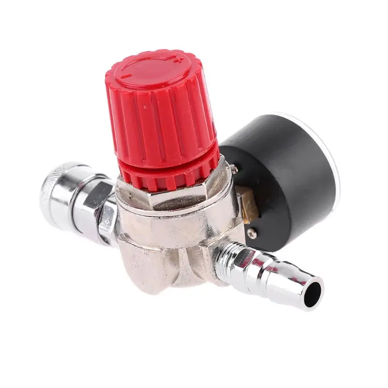 Air Compressor Pressure for Valve Regulator Pressure Control for Valve with Gauge Stainless Steel Dual Dropship