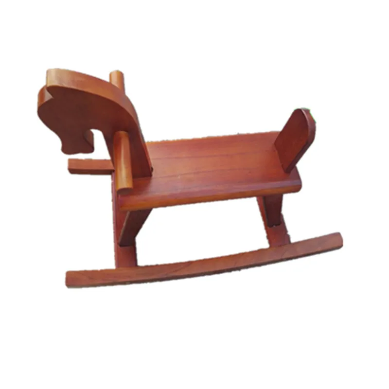 Wooden Wooden Rocking Carriage Toy Chair