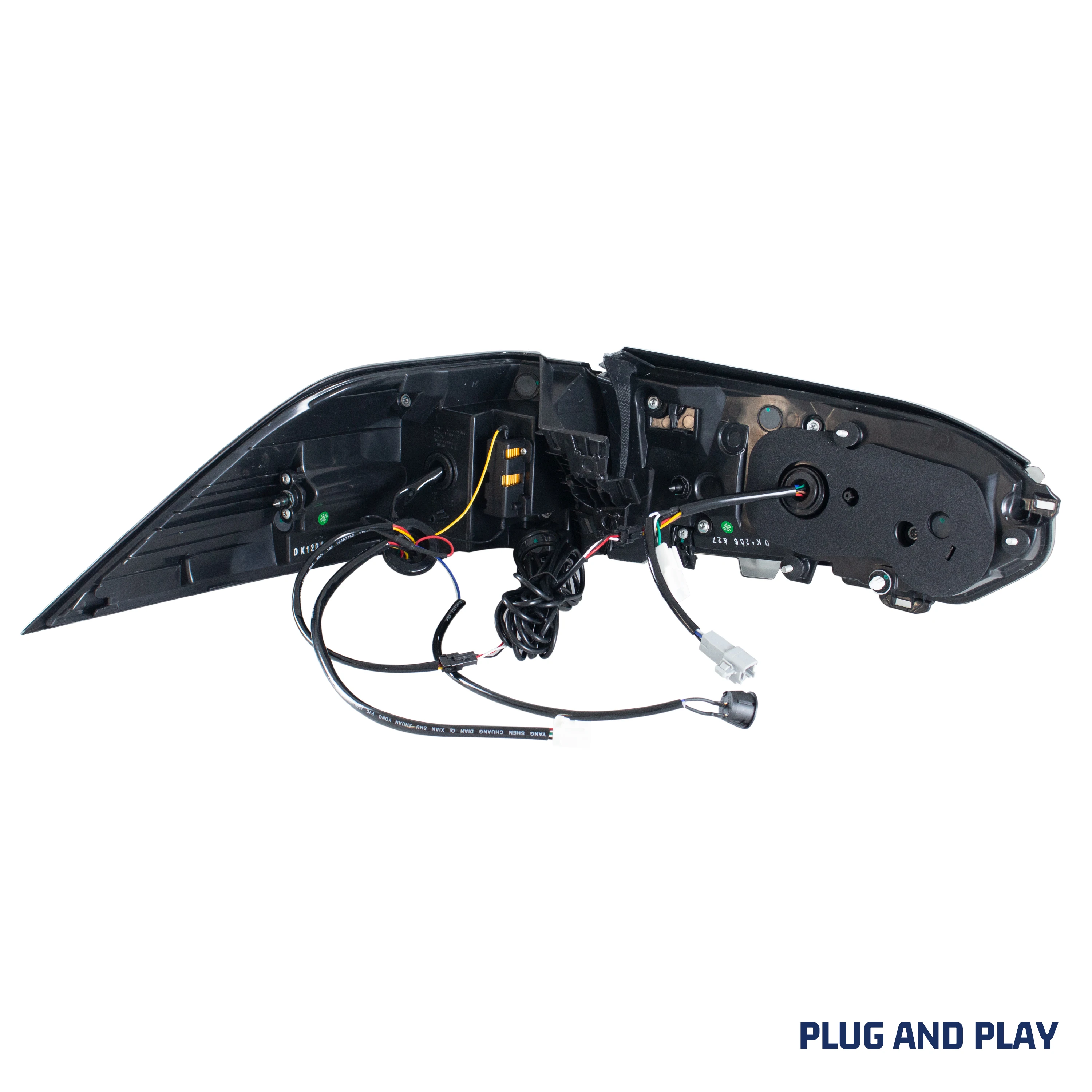 LED-Rückleuchten für Toyota RAV4 2019–2025, sequentielle Blinker, Start-up-Animation, schwarze Rückleuchten, Montage – Detail 5