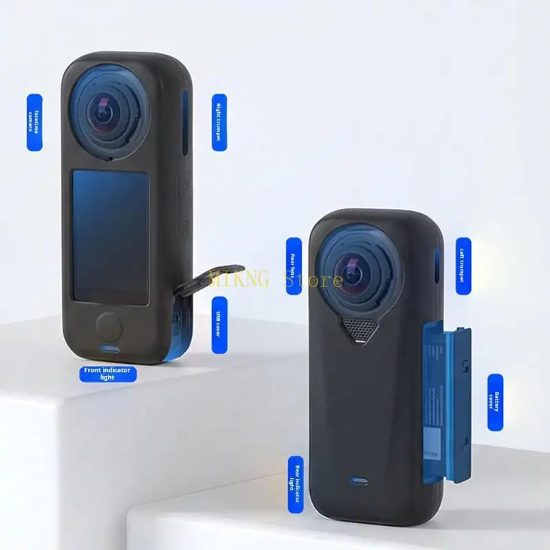 Shock Absorbing Silicone Case Skin For X4 Air Camera Guard Easy To Install And Remove Lens Cover Perfect Fit And Grip Best Sale