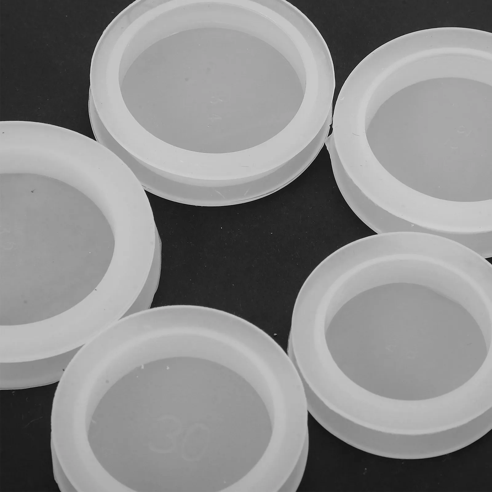 20Pcs Saving Box Silicone Stopper Replacement - Enduring Round Piggy Bank Plug for Ceramic Coin Jar Secure Seal Coin Storage