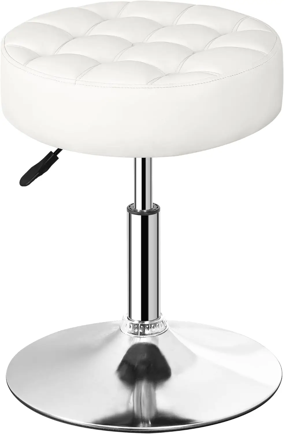 

Vanity Stools For Makeup, Vanity Ottoman Chair With Adjustable Height And 360° Swivel For Makeup Room Bedroom Living Room,