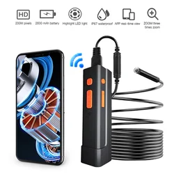 Caméra d'inspection WiFi à objectif unique pour touristes, endoscope automobile, étanche IP67, Android et iOS, 8 gibles, 1080P