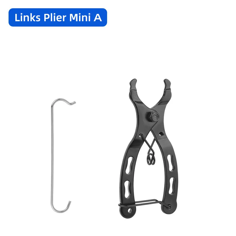Fahrradkette Quik Link Connector Zange & 6 Paar Fahrrad Magic Buckle 6-12S MTB Rennrad Kettenklemme Entfernen Installationswerkzeug