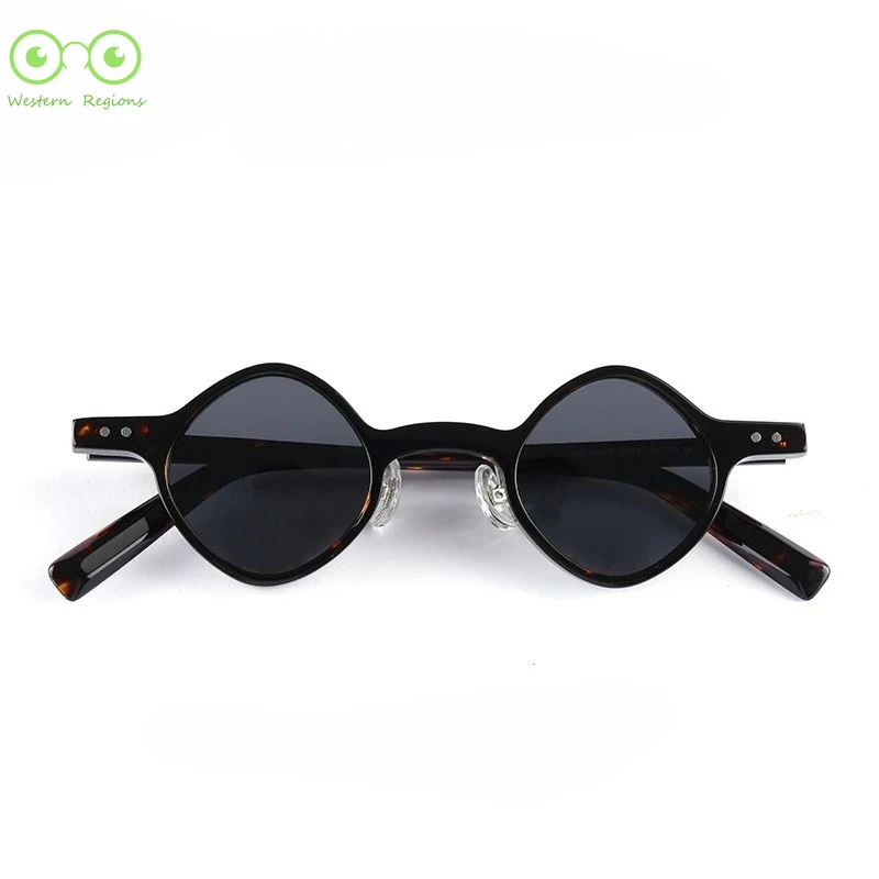 작은 프레임 복고풍 문학 스타일 맞춤형 선글라스 남성용 야외 유행 선글라스 UV400 복고풍 사각형 프레임 편광