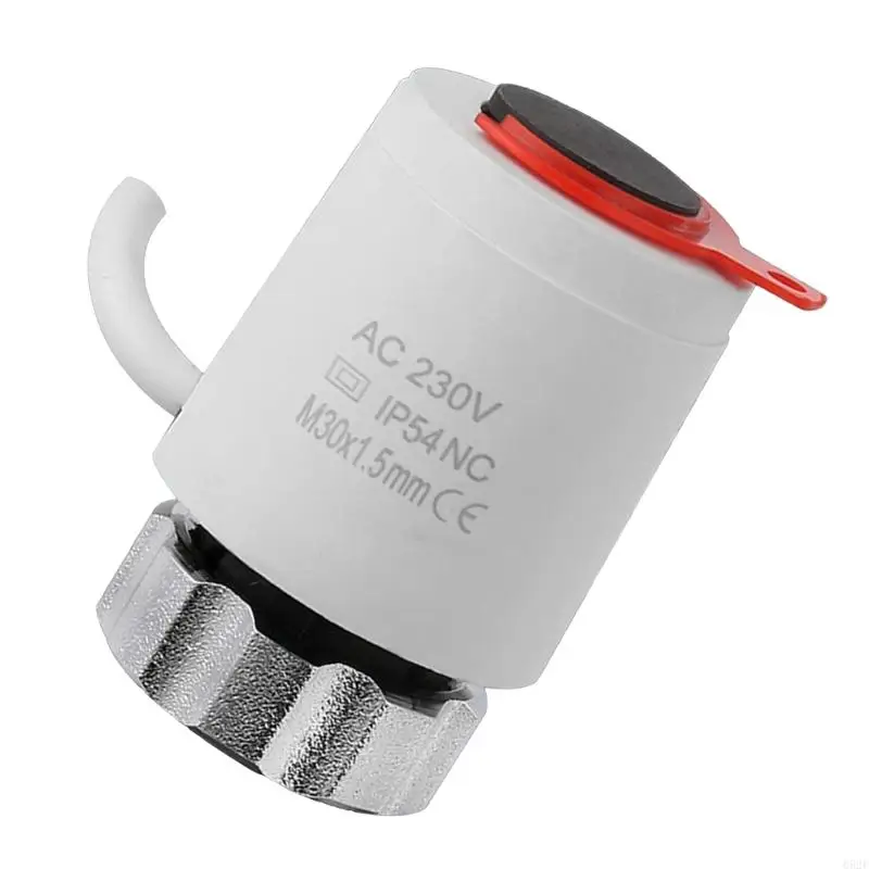 Normally Closed/Open 230V Electric Thermal Valves Actuator Energy Efficient Electric Valves for Underfloor Heating Systems