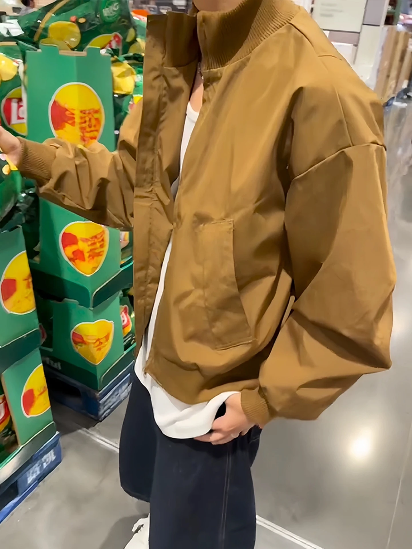 American Sle Flight Jaet ort abrigo de otoño para hombre marca Faion alta sensación Cool Cleanfit béisbol Sle cierre de cremallera