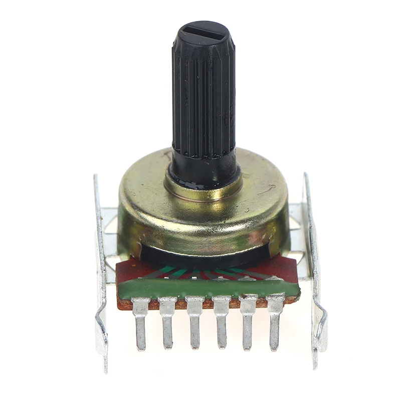 1 pc 161 Type Rotary Potentiometer Double B50K Power Amplifier Audio Volume Potentiometer 6 Feet Shaft Length 15mm