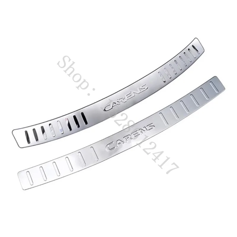 

For kia carens 2007 2008 2009~2020 Stainless Steel Door Rear Bumper Protector Sill Trunk Tread Plate Trim Car Accessories