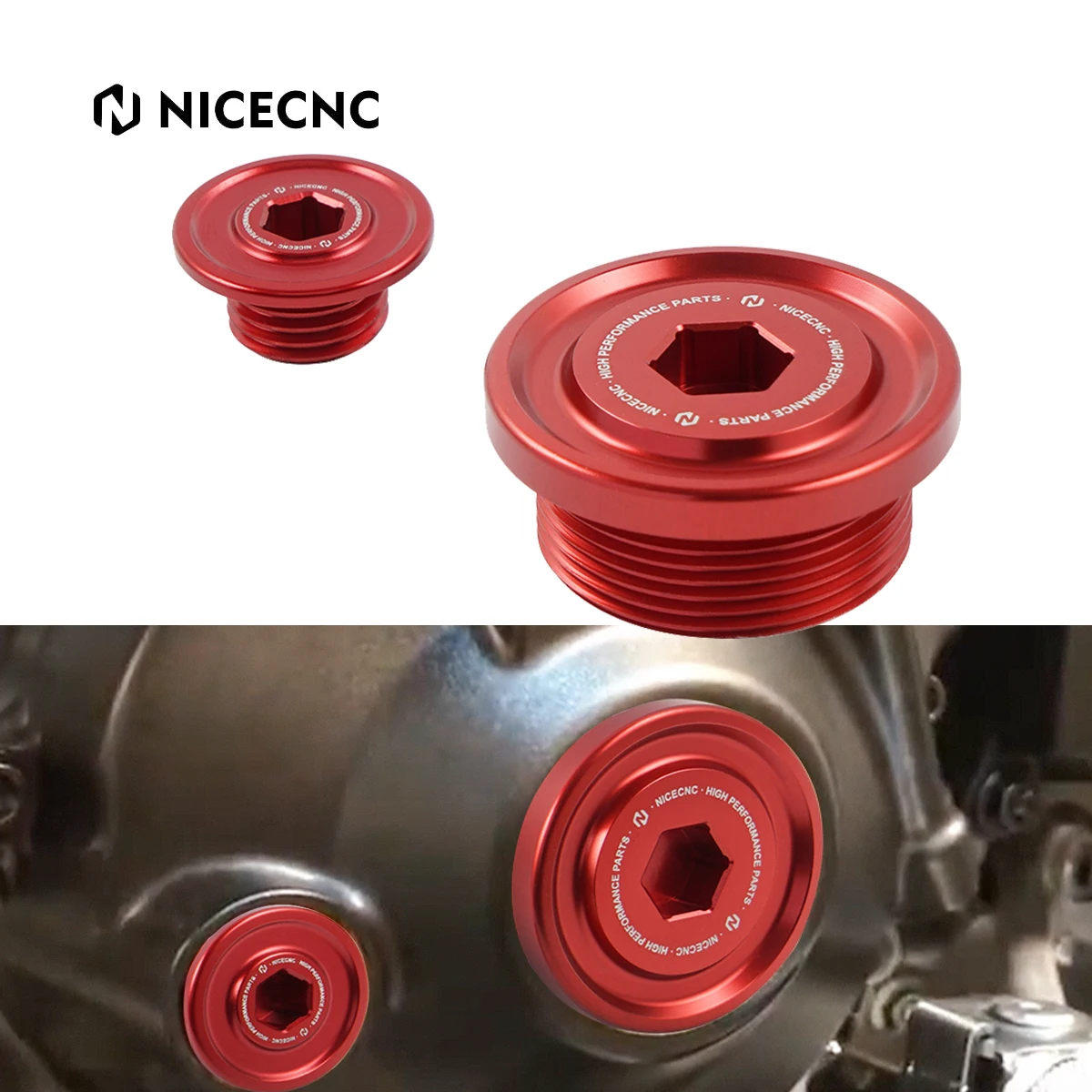 

NICECNC For Honda CRF250R CRF250RX CRF 250R 250RX 250 R RX 2018-2024 Motocross M14 M32 Engine Timing Cover Plug Screw 2023 2022