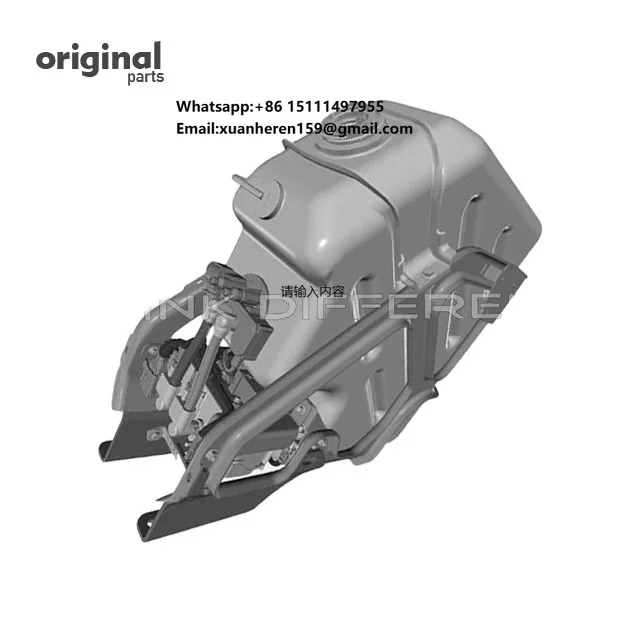 For Shacman DZ9X259746714 Truck Power Post-processing System 60L Left Urea tank Assembly