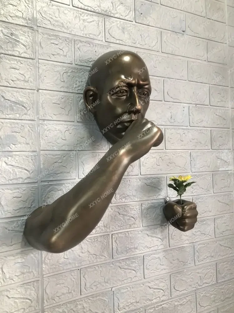AAThree-dimensional Figure Hanging Bar Club Online Celebrity Film And Television Background Wall Decoration Attractive Products