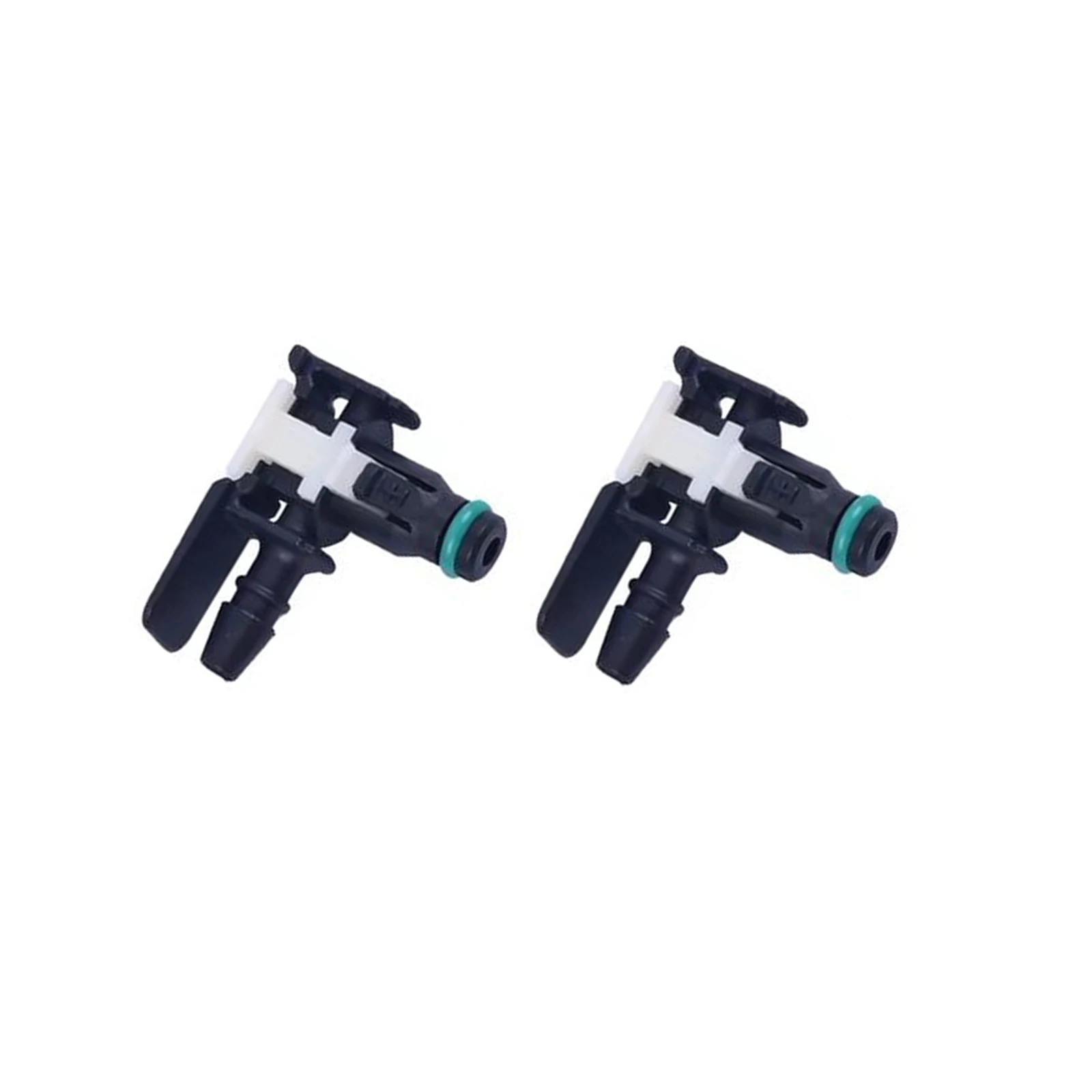 2 Pc Fuel Injector Return Fitting 