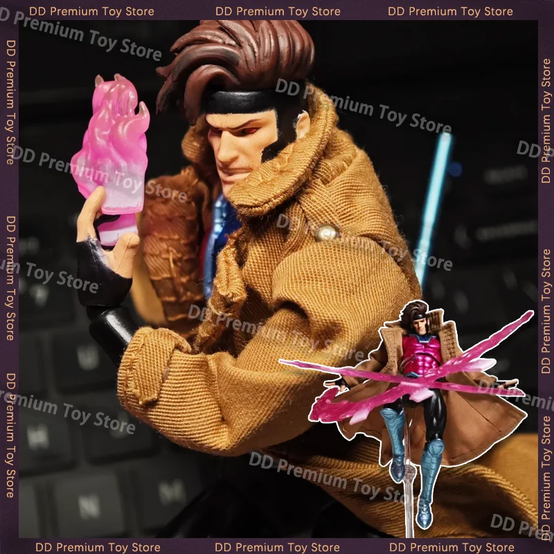 

In Stock CT Toys Mafex 131 Gambit Action Figure SHF X-Men Anime Figure Movable Model Figurine Kids Toy Customized Gifts