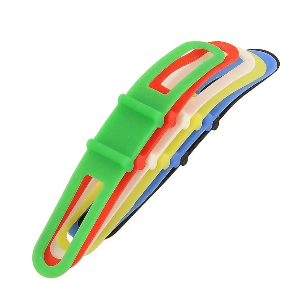 1/5/10pcs Cycling Light Holder Bicycle Handlebar Silicone Strap Band Phone Fixing Elastic Tie Rope Torch Flashlight Bandages