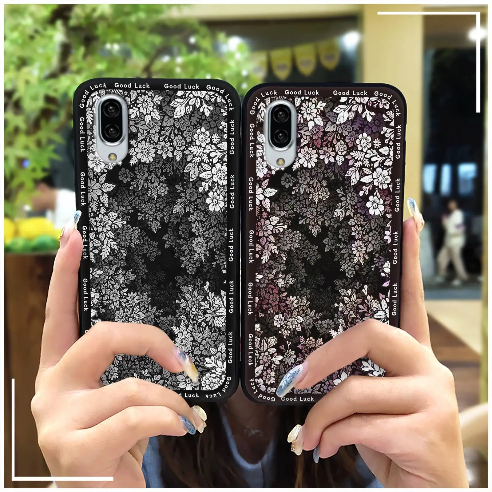 Anti-knock Durable Phone Case For Sharp Aquos Sense3 plus/SHV46 Soft case Graffiti TPU Phone Pouch Cell Phone Sleeve