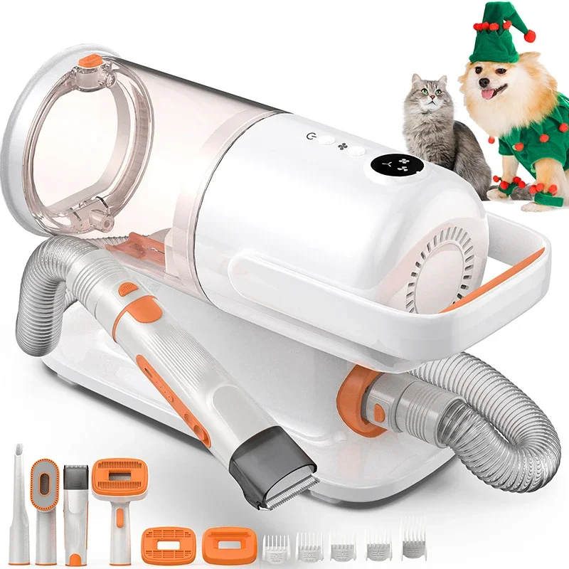 

High Quality Multi-Function 9 In 1 Pet Grooming Product Hair Clippers Dog Cat Portable Pet Vacuum Cleaner For Pet Hair