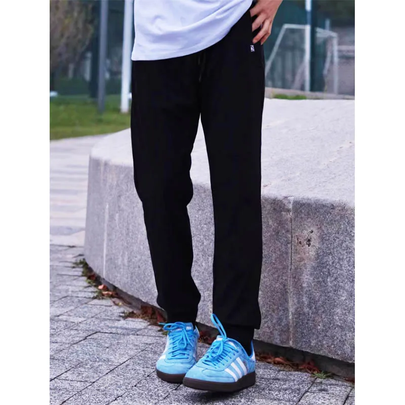 

2024 thin simple slim sports pants new fashion brand long pants spring and autumn bunched feet loose casual pants