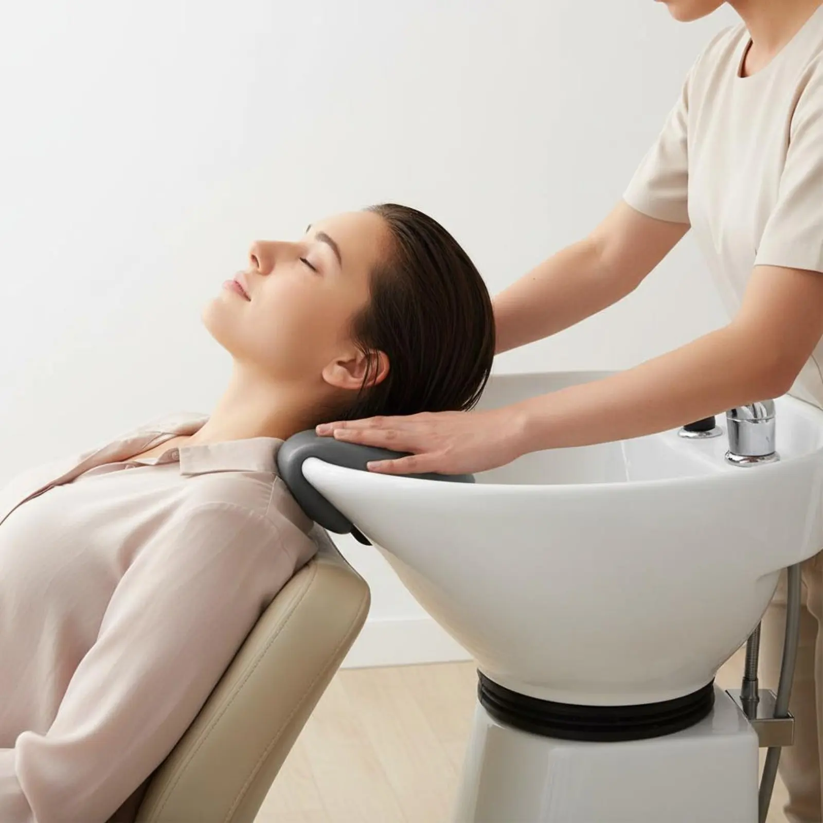 Salon Sink Neck Pillow Waterproof Shampoo Bowl Neck Rest Hair Washing Sink Support Universal Fit for Barbershop, Cosmetic Spa