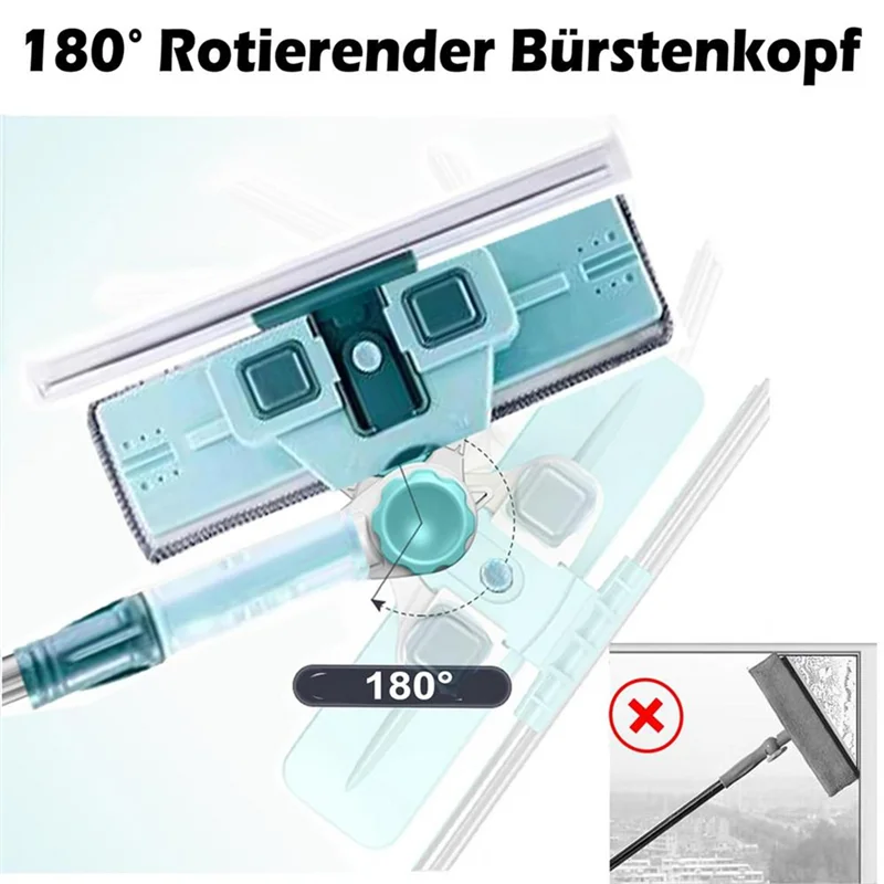 

J1UL1N распылители воды, оконная сетка, щетка для экрана, очиститель окон, волшебная метла, стеклоочиститель, телескопическая швабра с длинной ручкой, инструмент для чистки