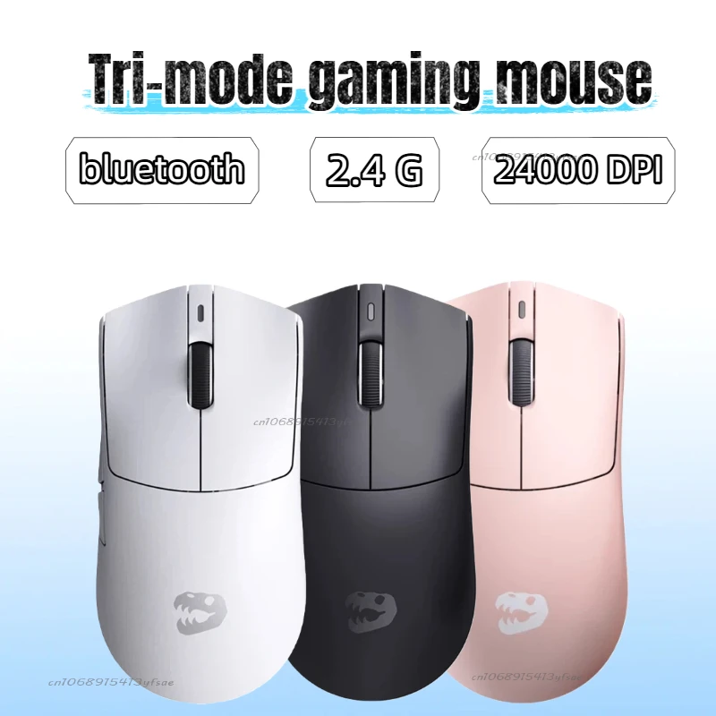 

Игровая мышь 24000 точек на дюйм, беспроводная эргономичная Bluetooth-мышь, трехрежимная ссылка, высокая точность для компьютерных игровых аксессуаров