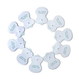 10/30/50 buah Bantalan Elektroda untuk Gel Akupunktur Puluhan untuk Stiker Pemijat Mesin Terapi Digital 12 penjualan terbaik lego gelombang besar - №