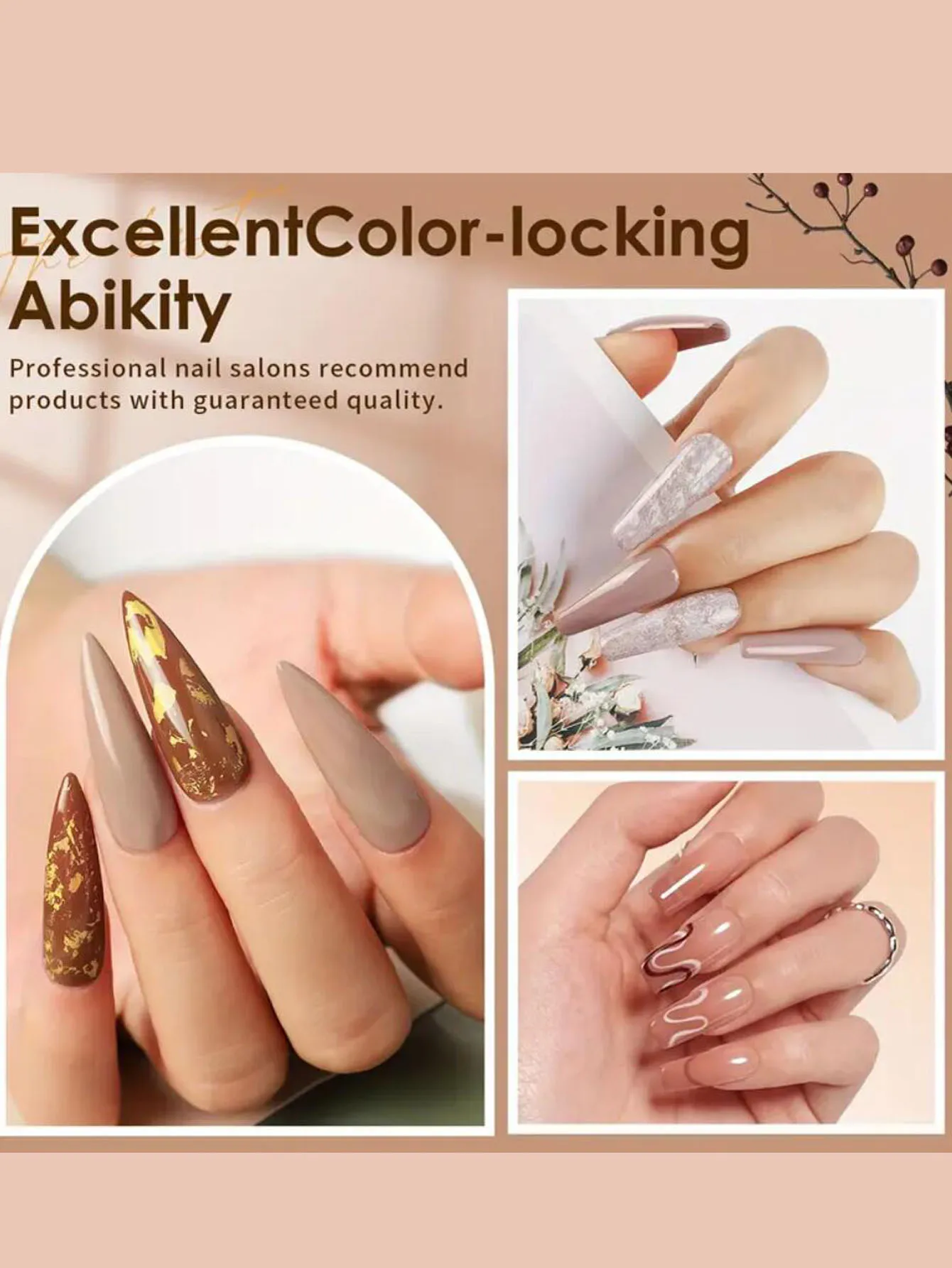 6/12 farben Nagel Acryl Pulver Set Nude/Rosa/Braun Nägel Kristall Pulver Für 3D Carving Nail art Tipps Verlängerung Tauch Pulver FA – Detail 6