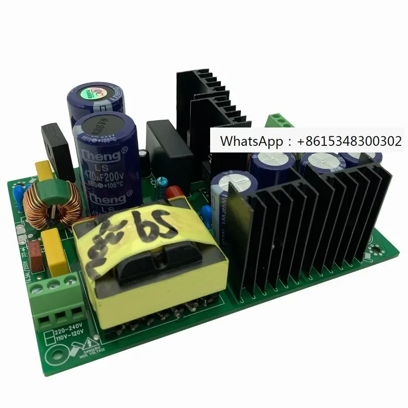 110V 500W Output +/- 30V/35V/37V/40V/45V/50V/65V/55V DC High-power PSU Audio Amp Switching Power Supply Board Amplifier