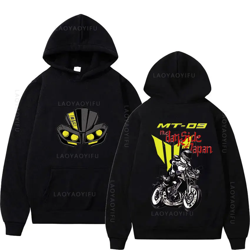 The Dark Side Of Japan Motorcycle MT 09 07 10 01 Hoodies For Men Autumn Clothing New &amp Sweatshirts Hooded Shirt Pullovers