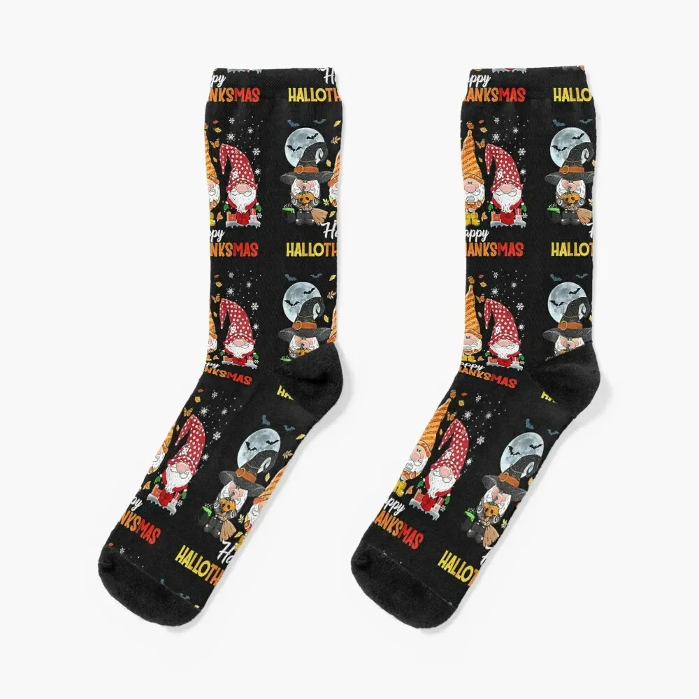 gnome halloween youtube Socks hiphop Men's Socks Ladies Men's