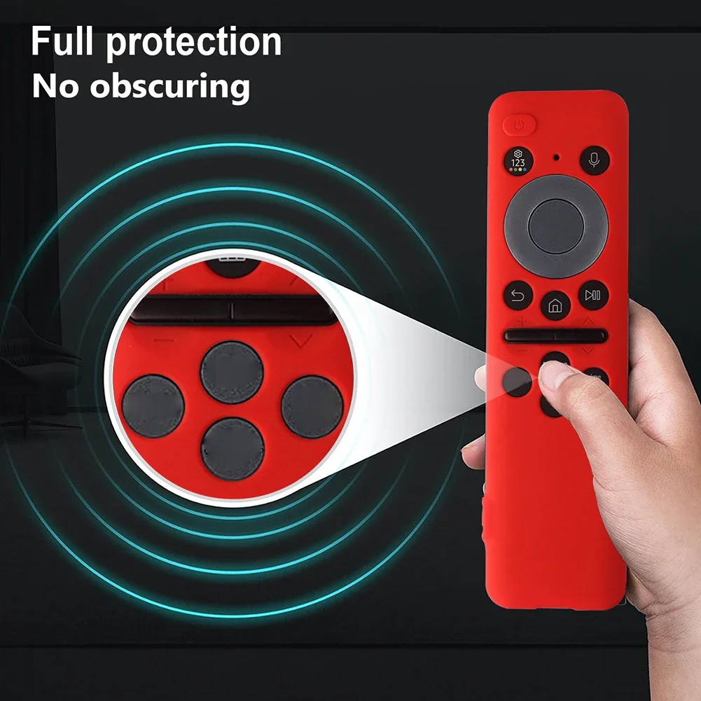 Silicone Case TV Remote Control Protector Case Cover For Samsung TV BN59-01432A 01432B Remote Control Protective Cover ﻿