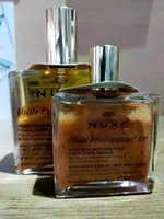 France Nuxe Huile Prodigieuse or Essence Oil Serums 50ml Nourishing Treatment Oil with Gold Dust Hair Care Rare Skincare Beauty