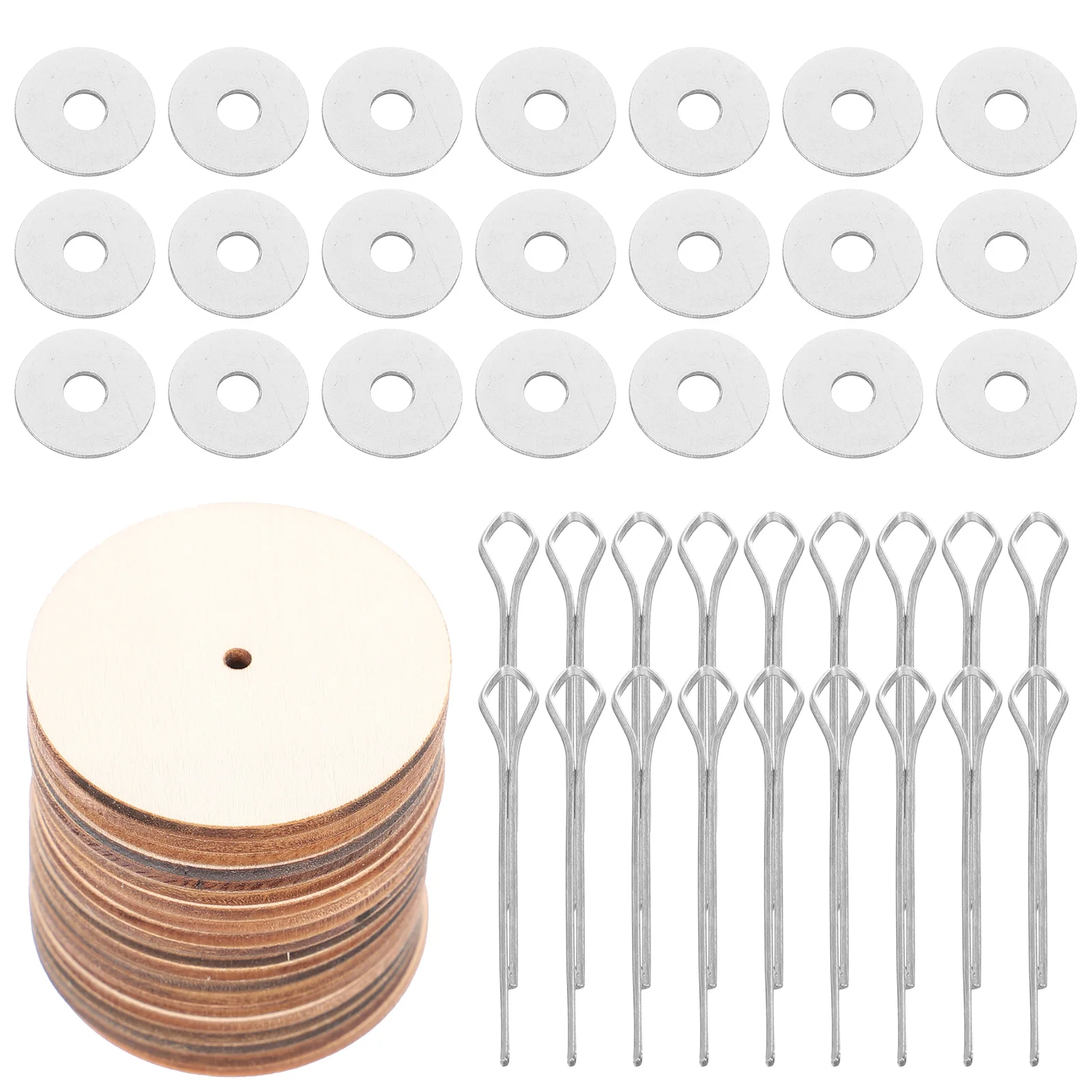 

20 Set Wooden Joints Accessories for Stuffed Animals Kids Bamboo Jointed Limbs Craft Supplies DIY Making Wooden Toy