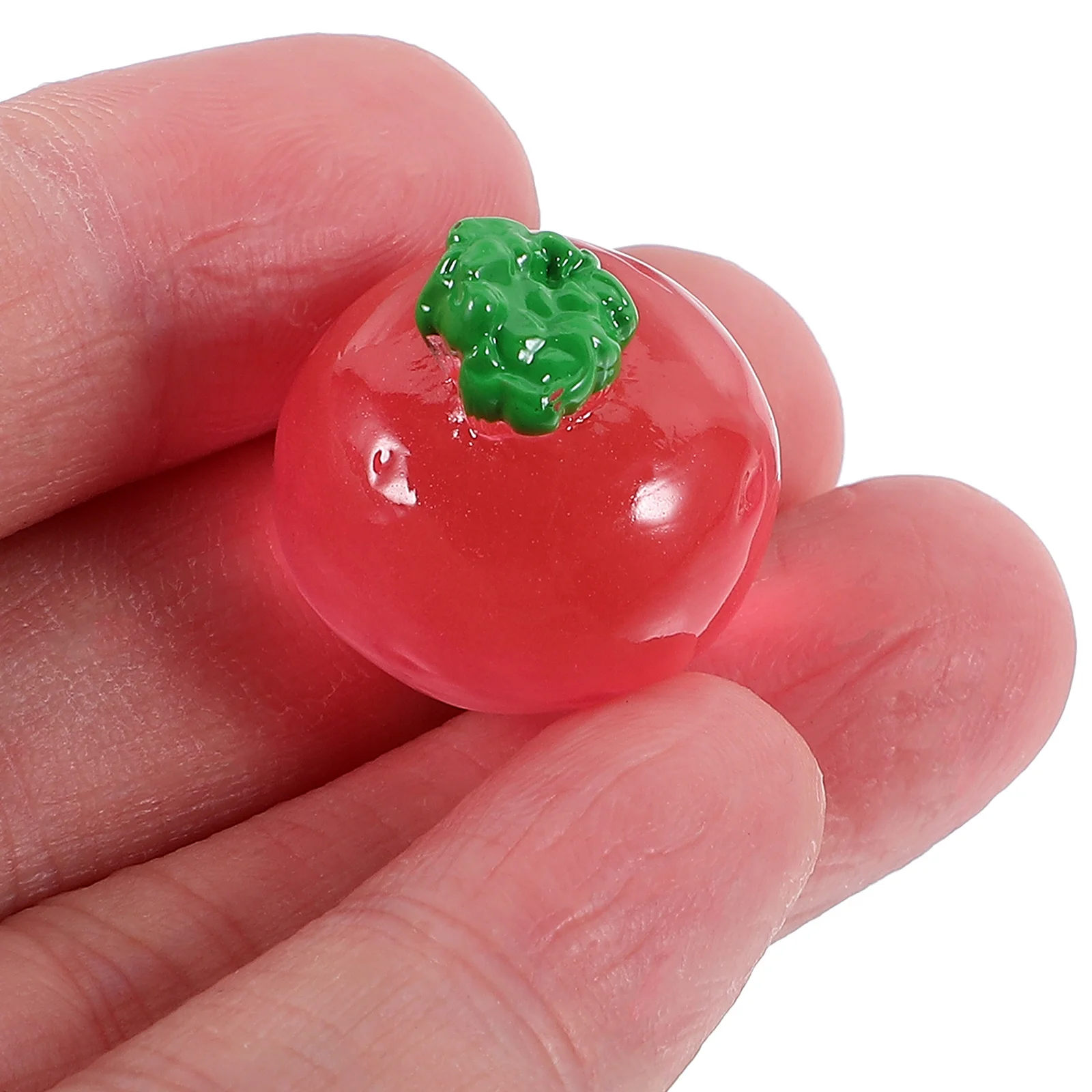 

20pcs Night Light Vegetable Mini Resin Garden Decor Glow In Dark Ornament For Home Bonsai Micro Landscape Decoration