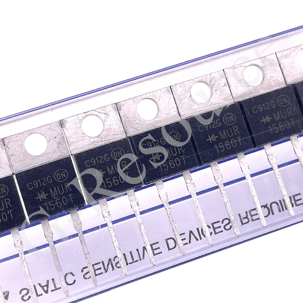 (10pcs) MUR1560T 1560T TO-220 600V 15A fast recovery diode 100% quality guarantee